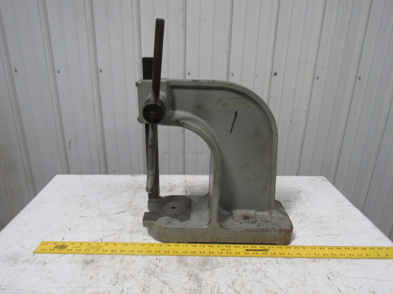 Dake Model 1 Single Lever 3 Ton Arbor Press 361 Ratio 7" Throat eBay
