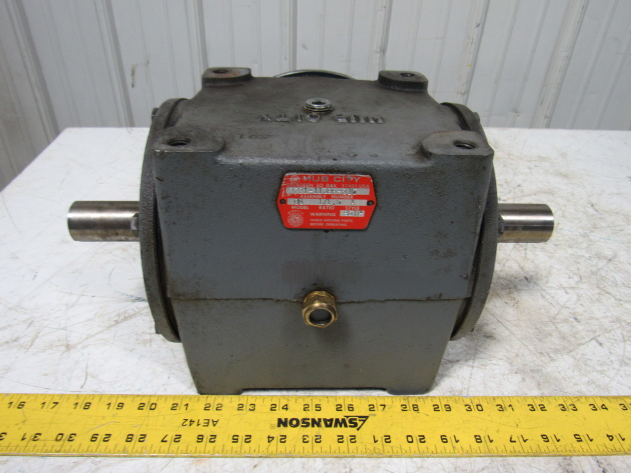 Hub City 022111398815 Model 88 Right Angle Bevel Gear Drive 1/1.5