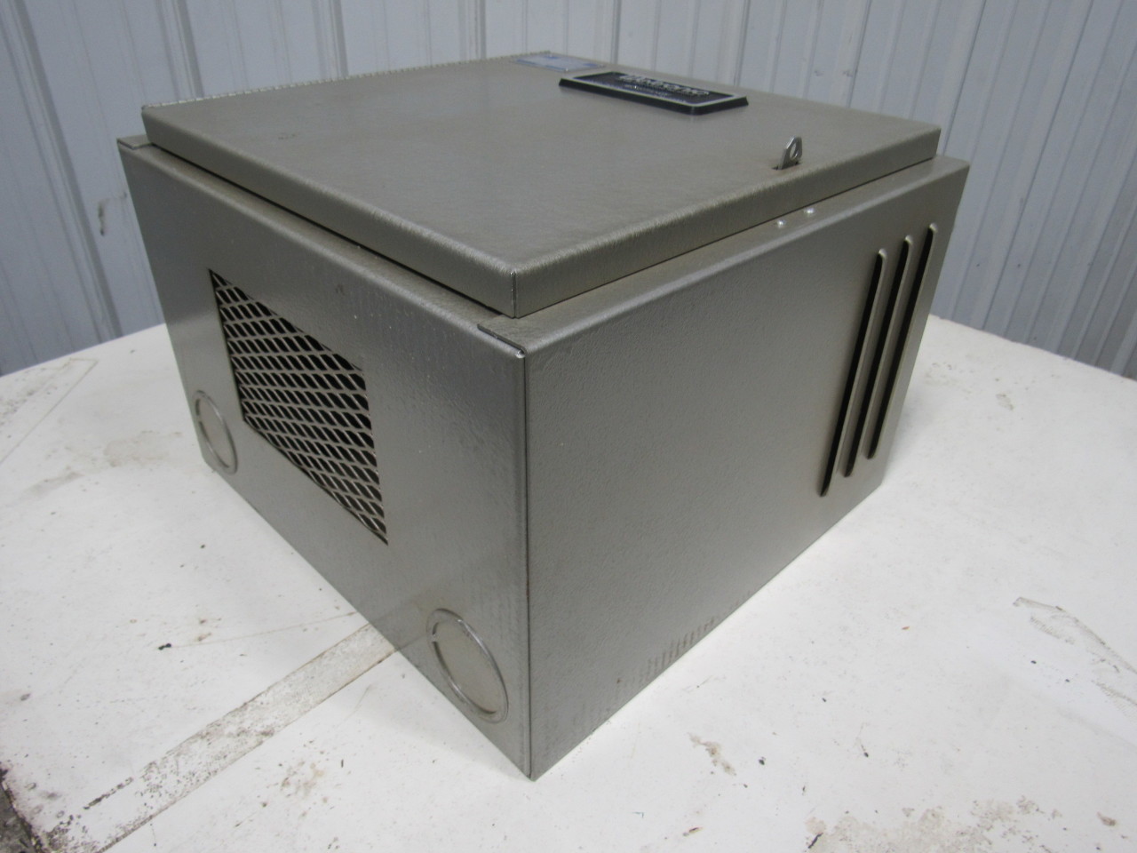 Vented Hinged Door Electrical Enclosure 18"T x 17"W x 11"D