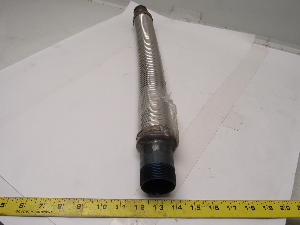11/2" Male Stainless Steel Flexible Pipe Vibration Absorber 24" OAL eBay