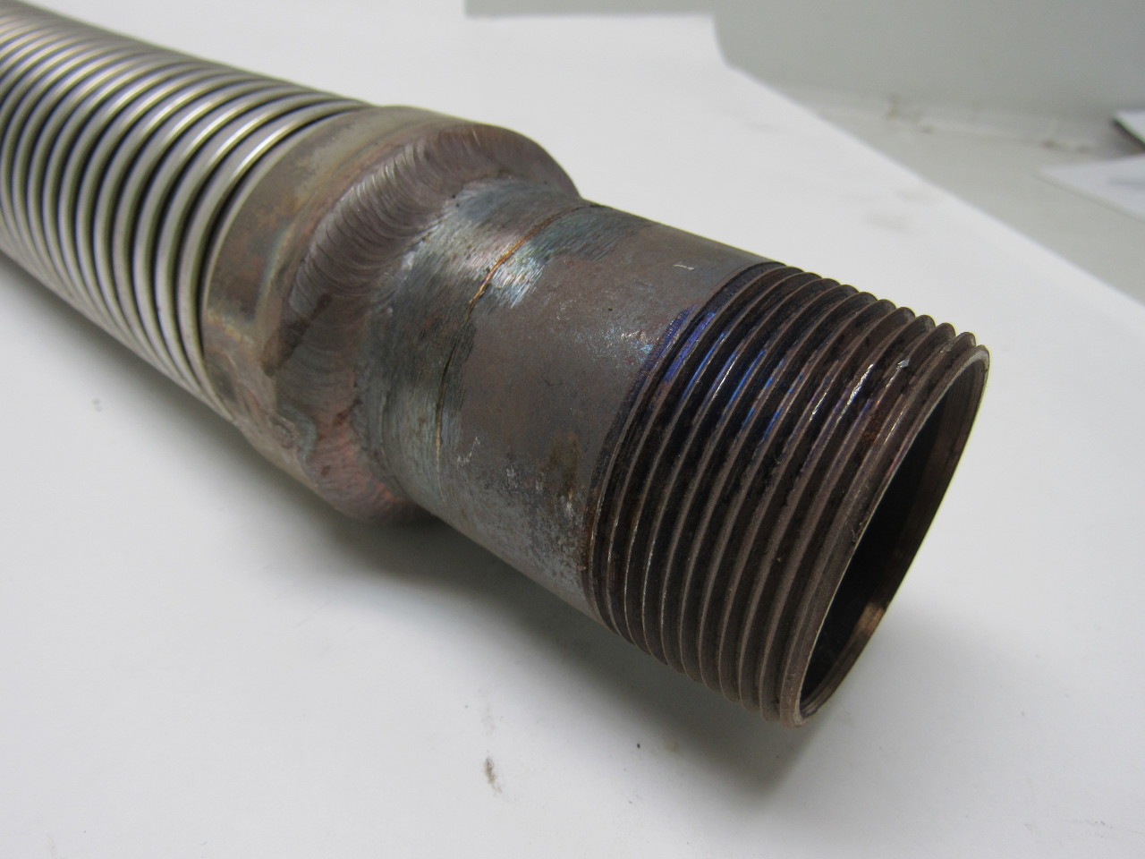 11/2" Male Stainless Steel Flexible Pipe Vibration Absorber 24" OAL eBay