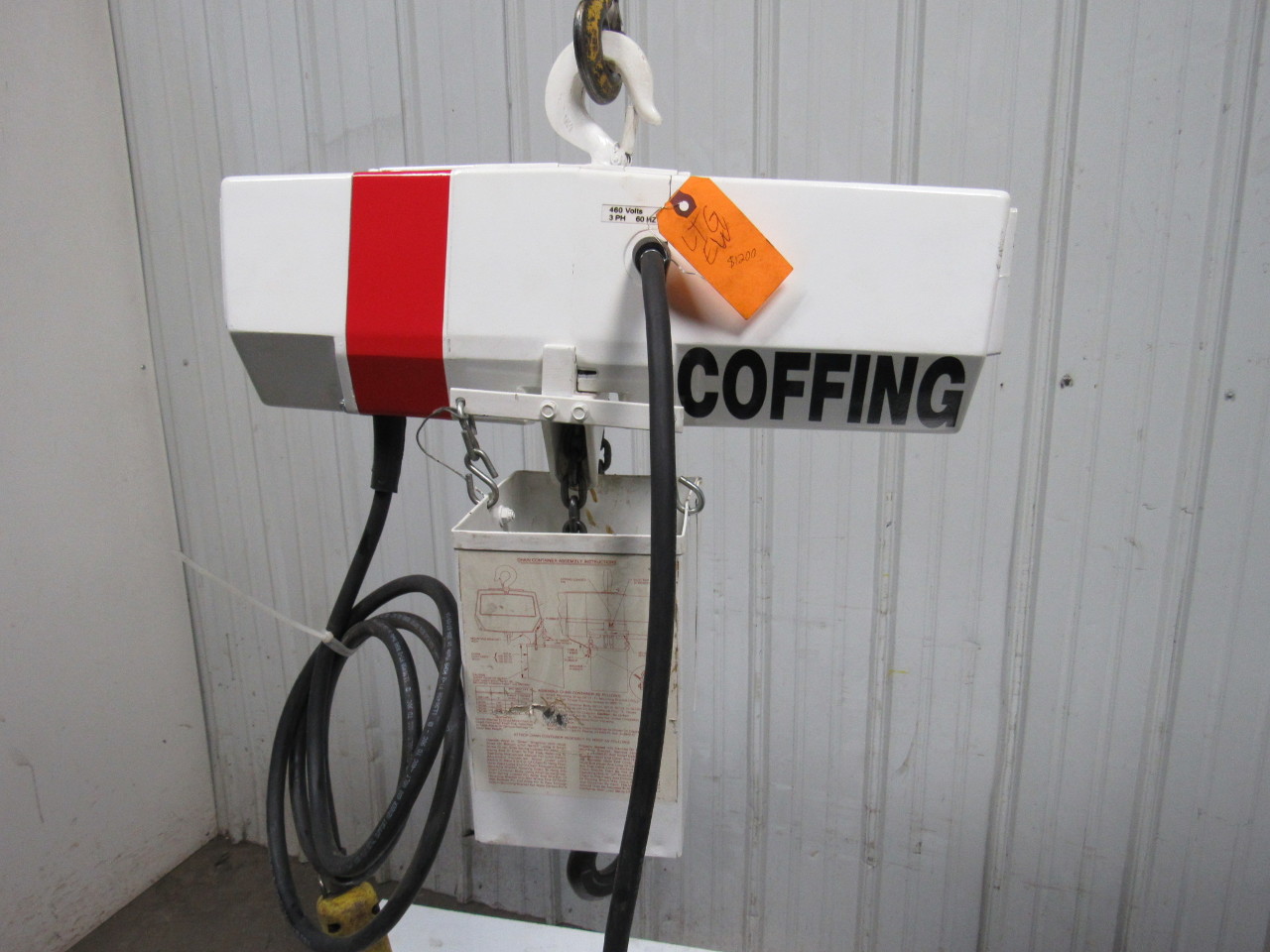 Coffing 2 Ton Electric Chain Hoist Manual