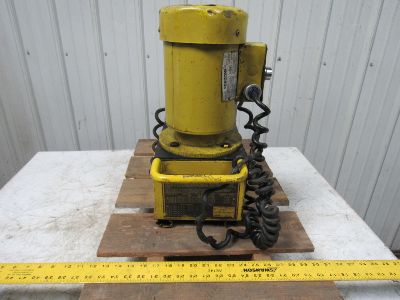 ENERPAC PEM3602B 30000 Submerged 10,000PSI Max. Electric Hydraulic Pump
