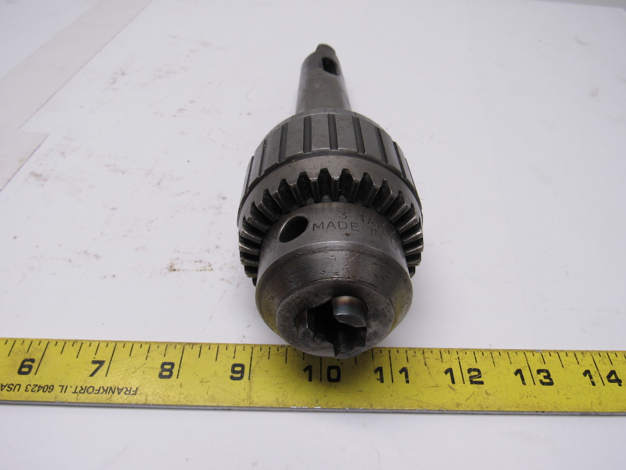 Jacobs 16N Super Chuck 5/8" W/No. 4 Morse Taper Shank Ball Bearing