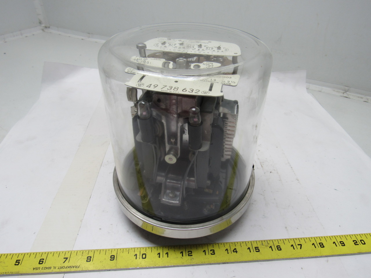 Elster single stator watt hour meter