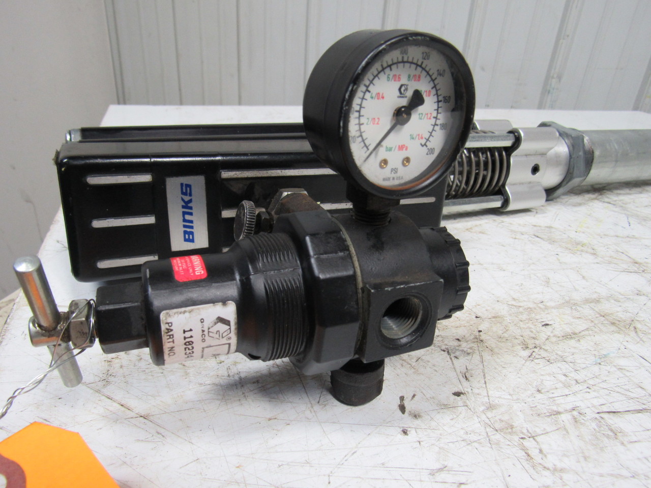 Binks 812470 Pneumatic Air Drum/Barrel Transfer Pump