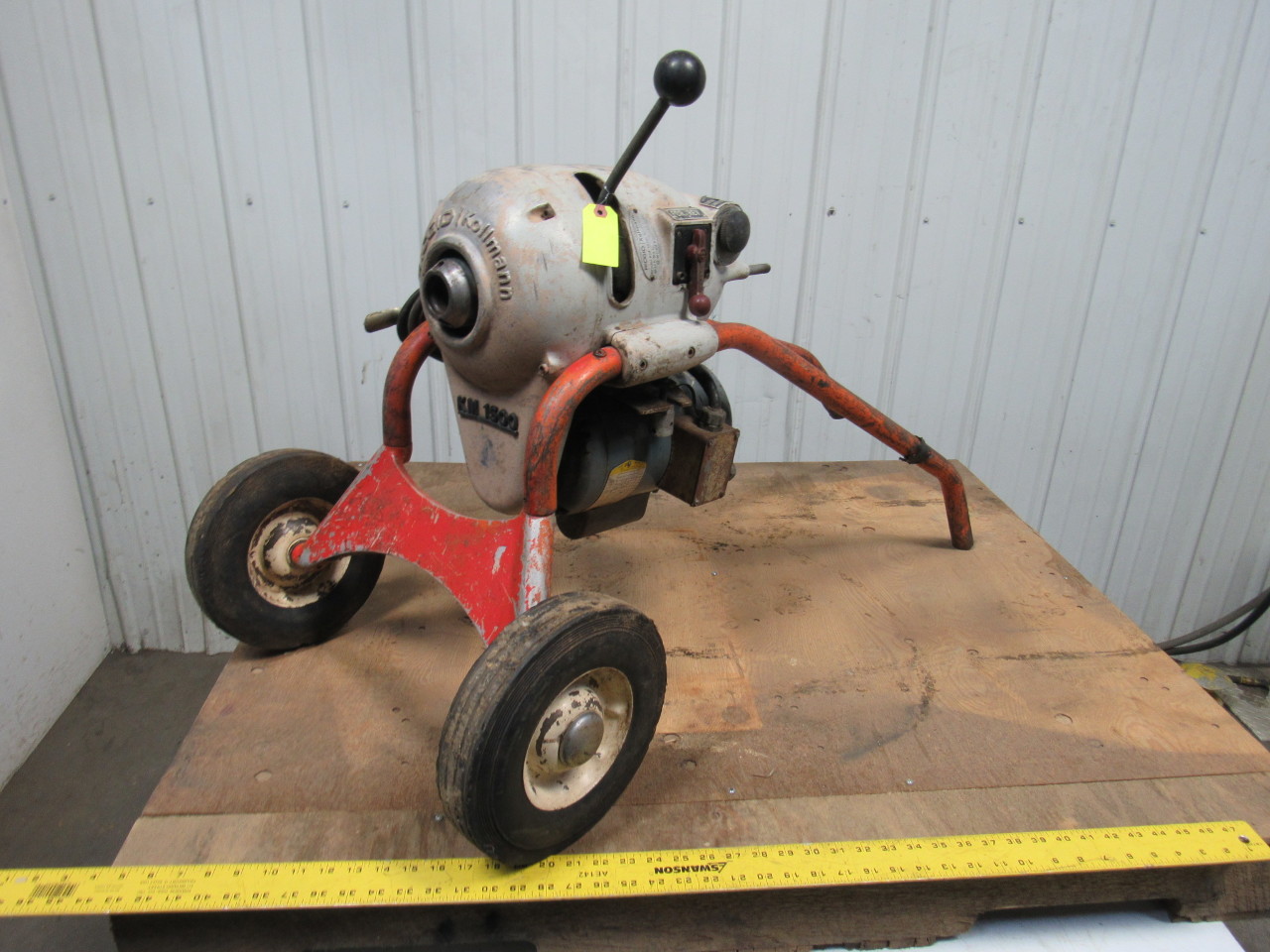 RIDGID KOLLMANN KM 1500 1/2HP Electric Power Snake Drain Cleaner 115