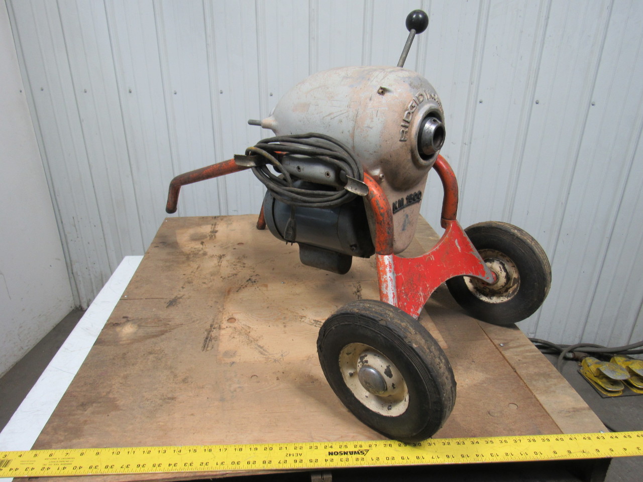 RIDGID KOLLMANN KM 1500 1/2HP Electric Power Snake Drain Cleaner 115