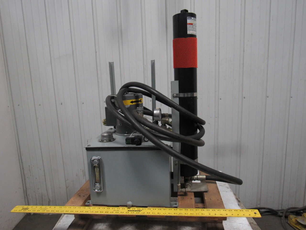 PARKER LINCOLN 2HP 3000PSI Hydraulic Power Unit 208230/460V ODP 11