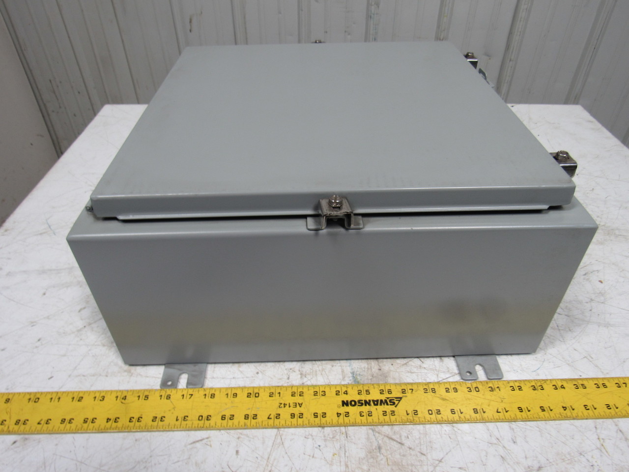 Hoffman A20H20BLP Steel Electrical Enclosure Wall Mount 20"Hx20"Wx8"D JIC Box eBay