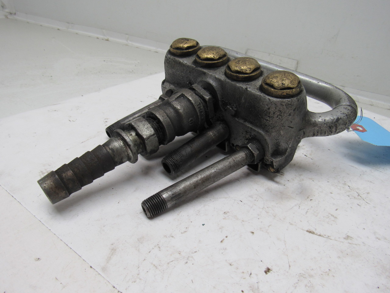 4 Valve Air Pneumatic Hoist Manual Pendant 1/2" NPT Outlets eBay