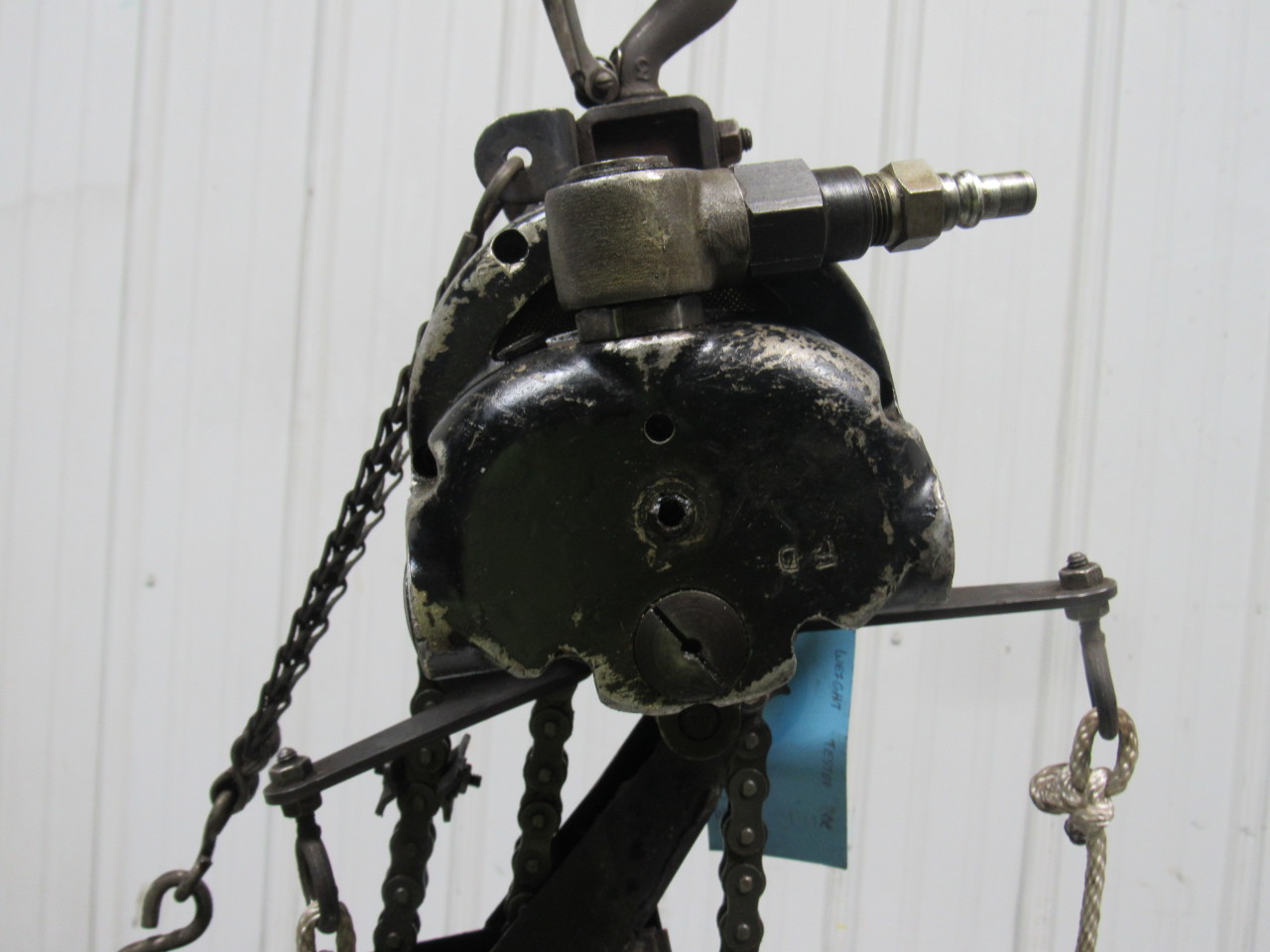 ARO 7704T 1/2 Ton Air Pneumatic Roller Chain Hoist 13' 10" Lift eBay