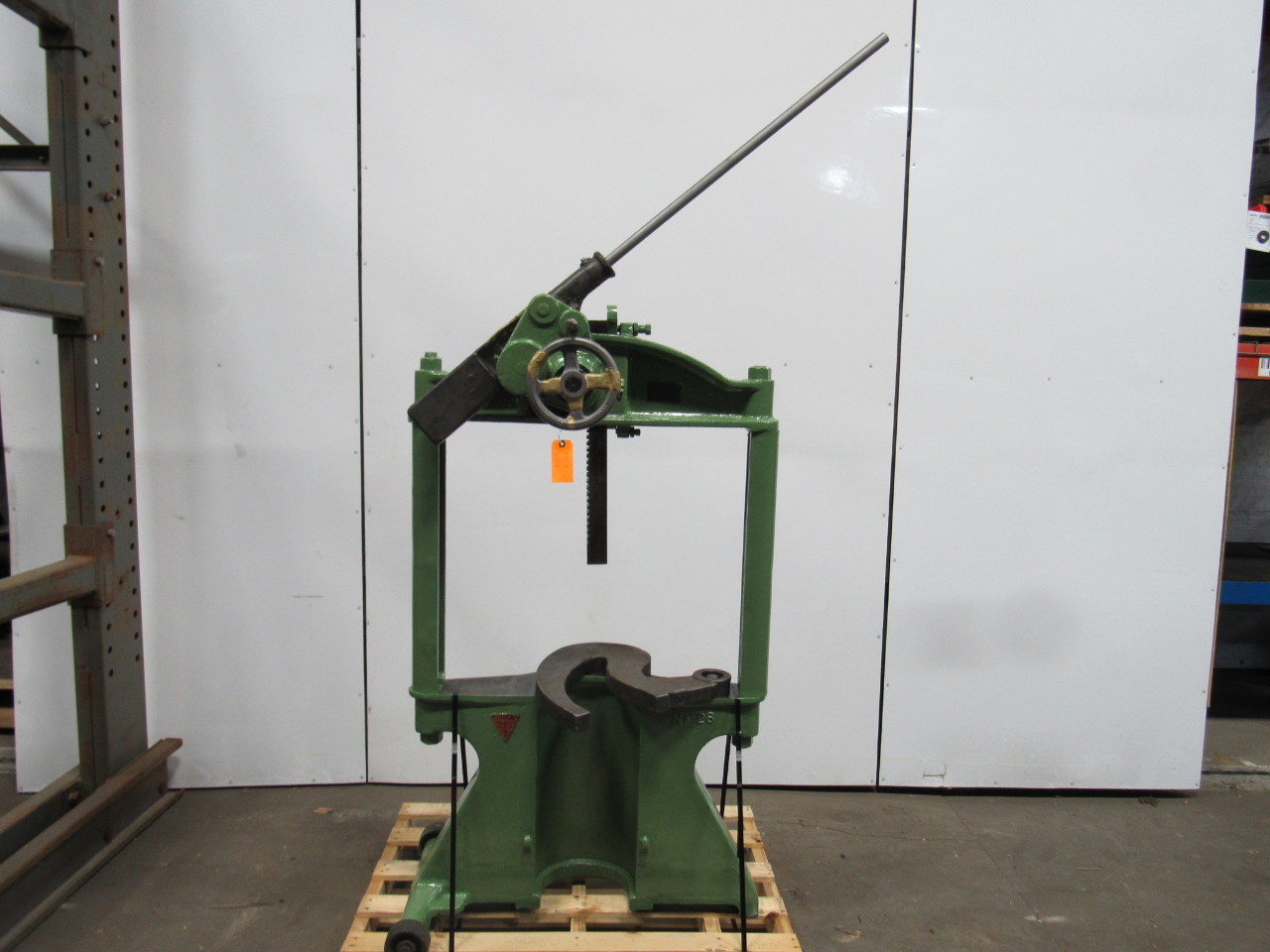 ATLAS NO.26 12 TON Arbor Press Double Column Vintage Antique Steampunk