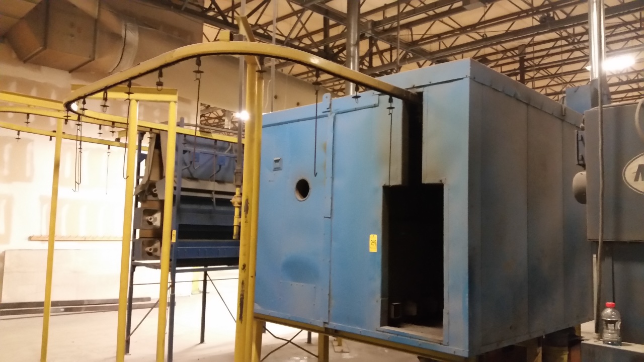 Powder Coat Coating System 2 Stage Washer Infrared Oven Spray Booth Conveyor eBay
