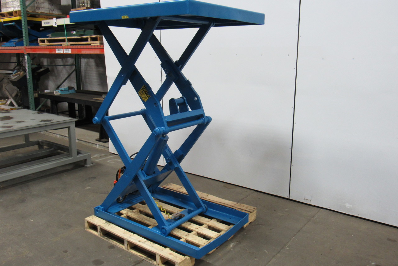 T&S VESTIL 2000 LB. Lift Table High Lift 48"x40" Top 10"71"Ht. 440/460V Tested! eBay