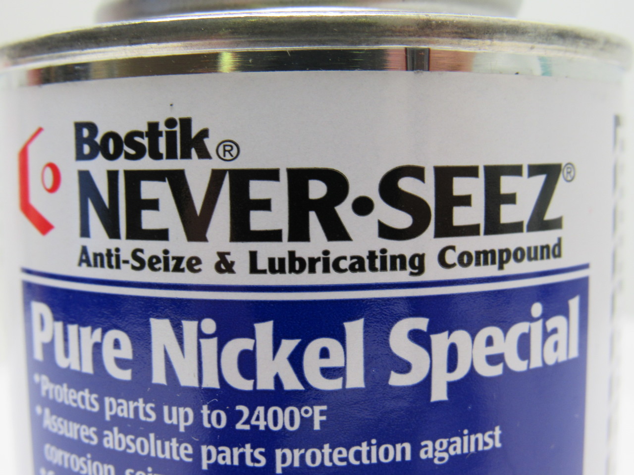 Bostik NSBT8N Never Seez Pure Nickel Special 8oz Brush Can