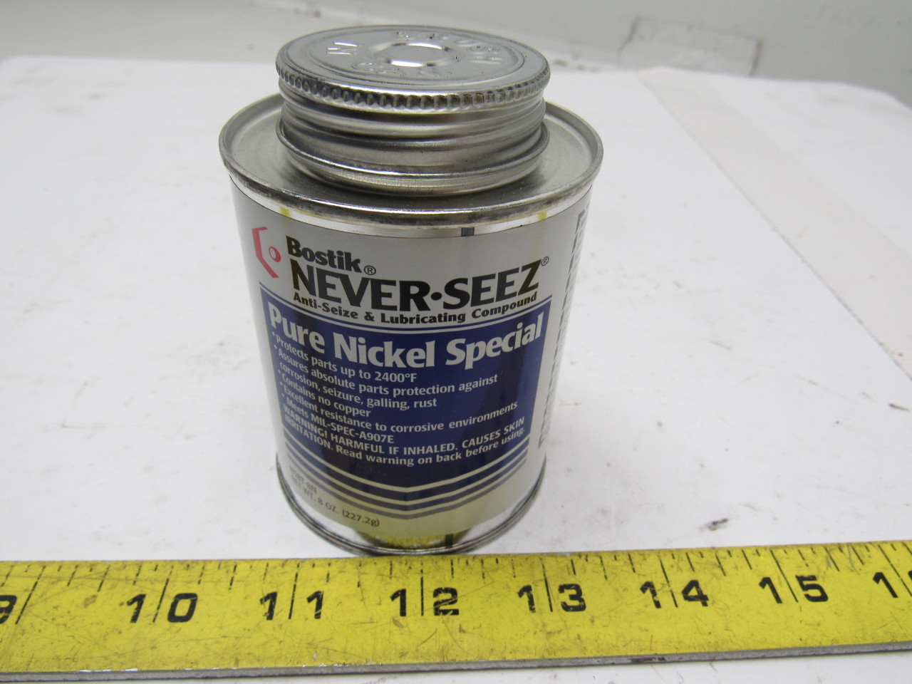 Bostik NSBT8N Never Seez Pure Nickel Special 8oz Brush Can
