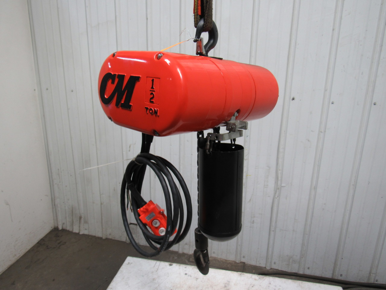CM Lodestar Classic Model J 1/2 Ton 110V Electric Chain Hoist eBay