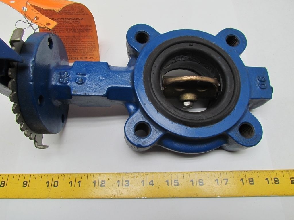 Keystone Fig. 222 2 1/2" Butterfly Valve /w Lever Handle 250 psi eBay