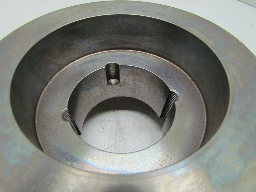 Dodge 115135 4 Groove Pulley Sheave 4C VBelt 7.375" OD Taperlock 2517