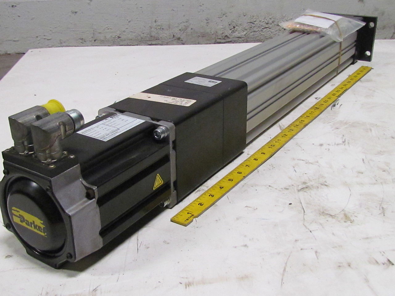 Parker EMX060228 Electric Ball Screw Actuator Cylinder w/ MPP1153P6SKPSN Motor eBay