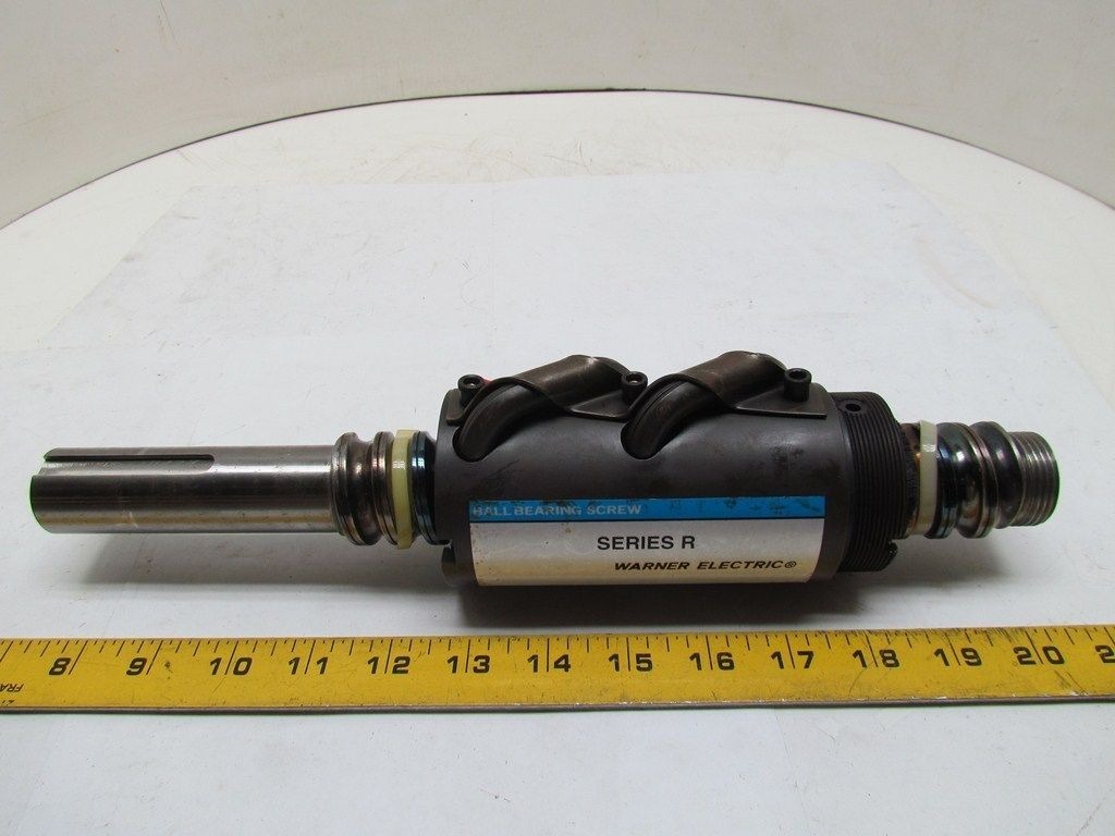 Warner Electric Series R Ball Bearing Screw Single Nut Non PreLoad