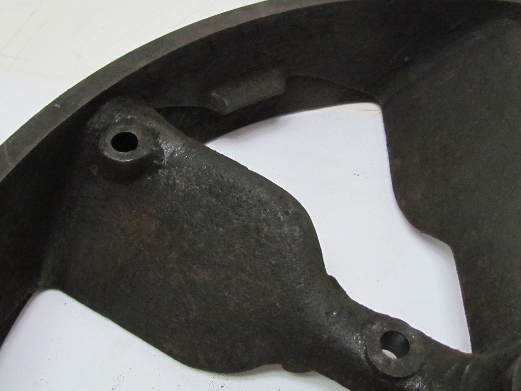 VTG 161/2" Dia. Industrial Cast Iron Flywheel Pulley Flat Belt Wheel