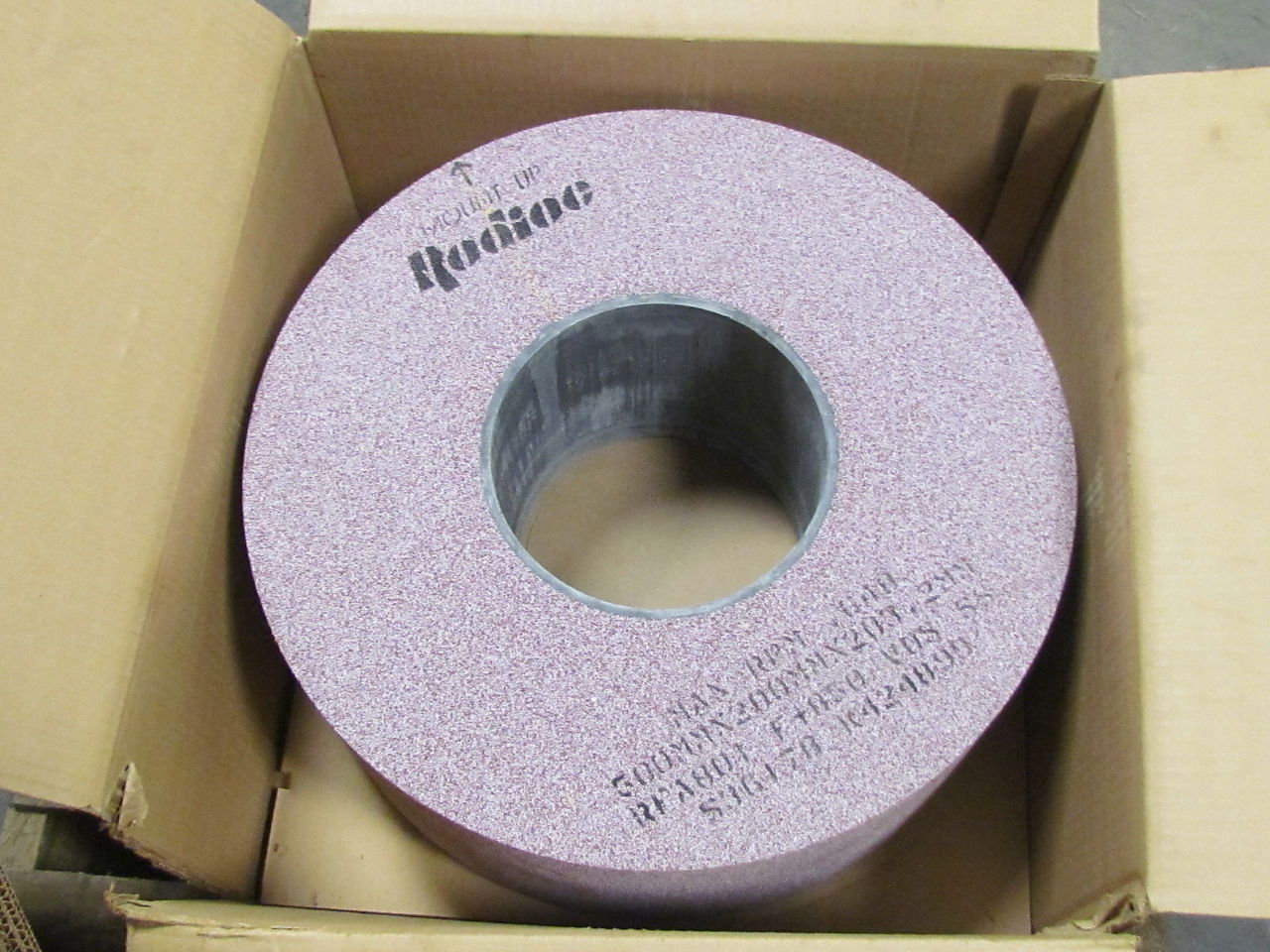 Radiac Abrasives RFA801F+850VOSSS 500x200x203.2mm Center less