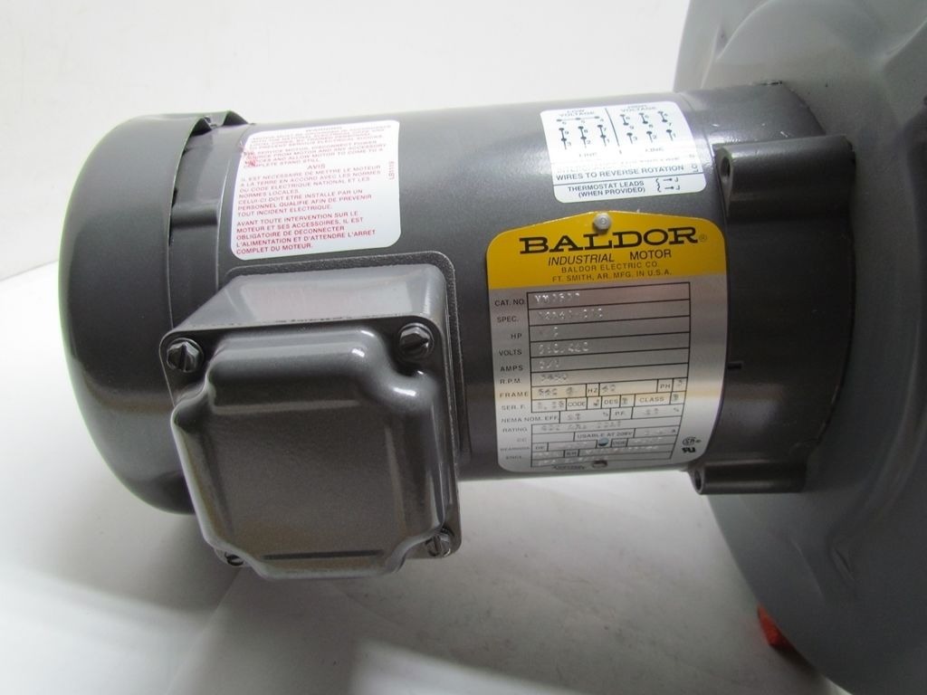 Cincinnati Fan SPB9 Dust Collector 1/2 HP 3 ph 5"inlet 4"outlet 11