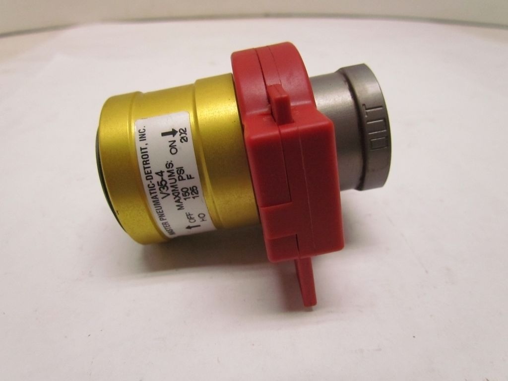 MP Master Pneumatic V354 Lockout & Tagout Inlet Safety Air Valve 1/2