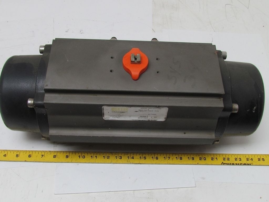 Bettis RPK5000SR4 Pneumatic Rack & Pinion Valve Actuator 120 psi