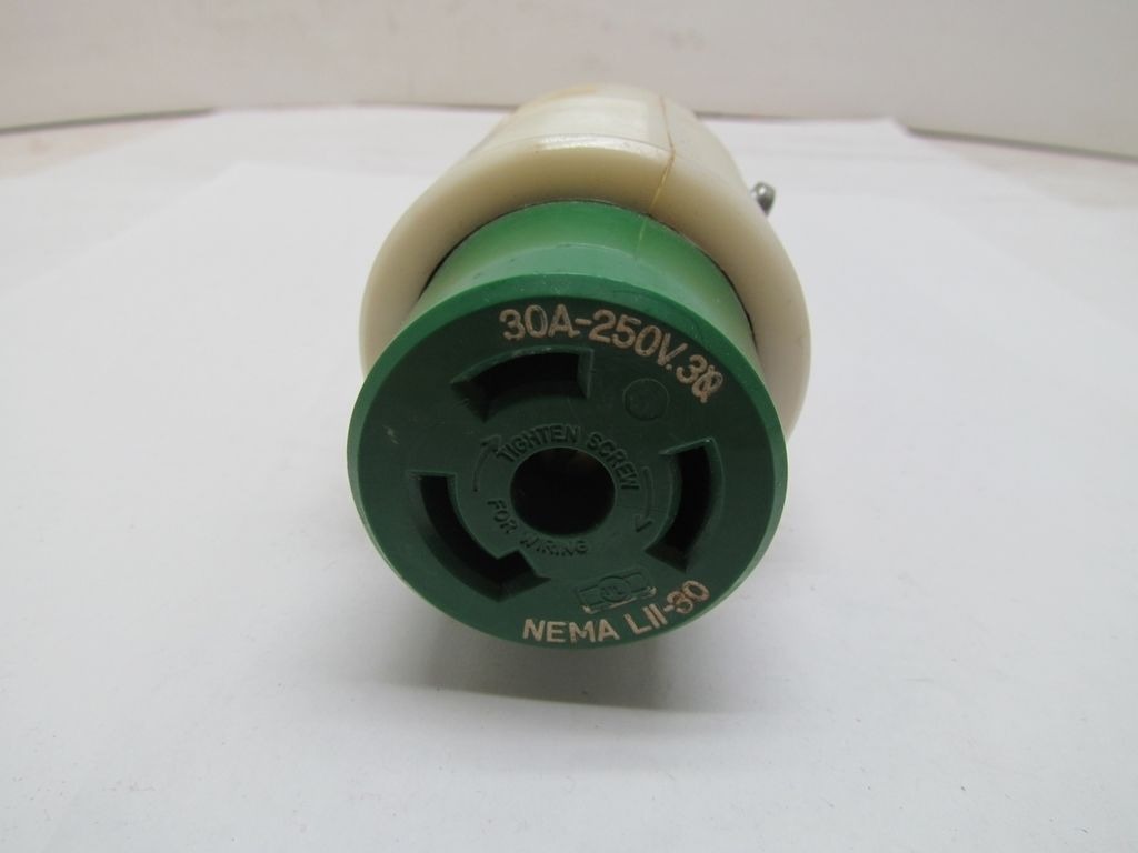 Leviton 30A 250V 3ph Nema L1130 Male & Female Cord Ends