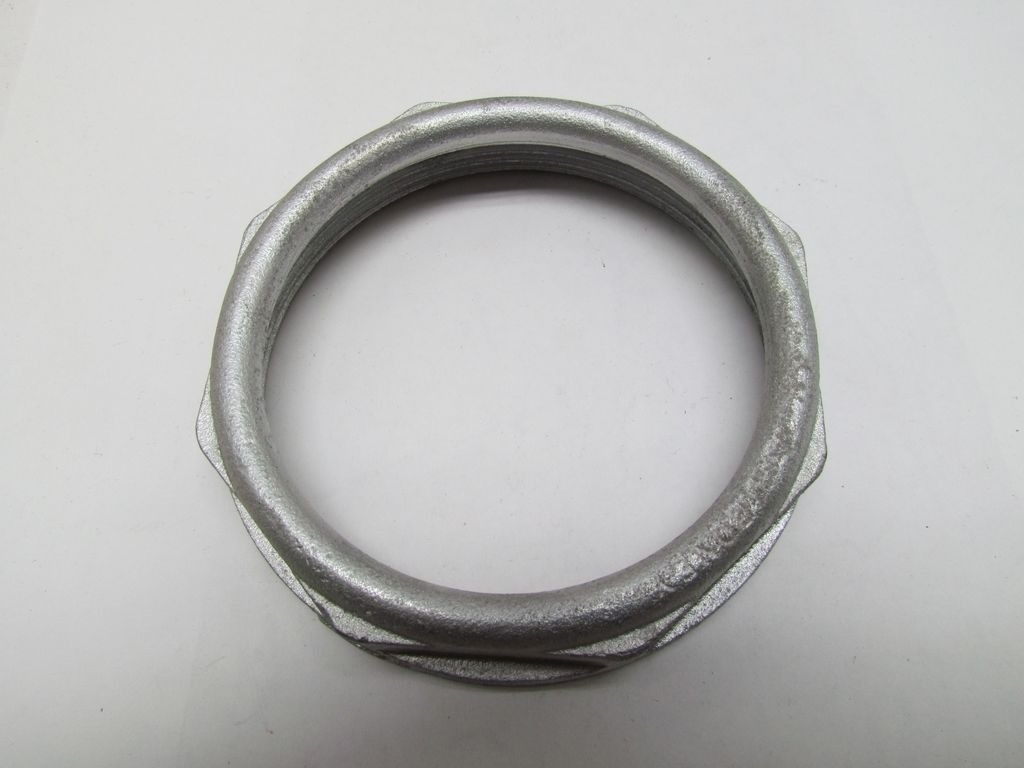 OZ Gedney Locknut Bushing For 4in Conduit Mall Iron Galv eBay
