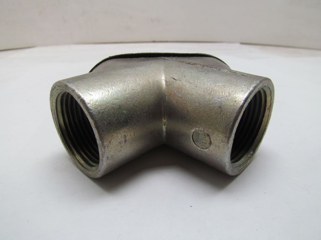 Halex 1413 1"Rigid Conduit Pull Elbow Die Cast Zinc