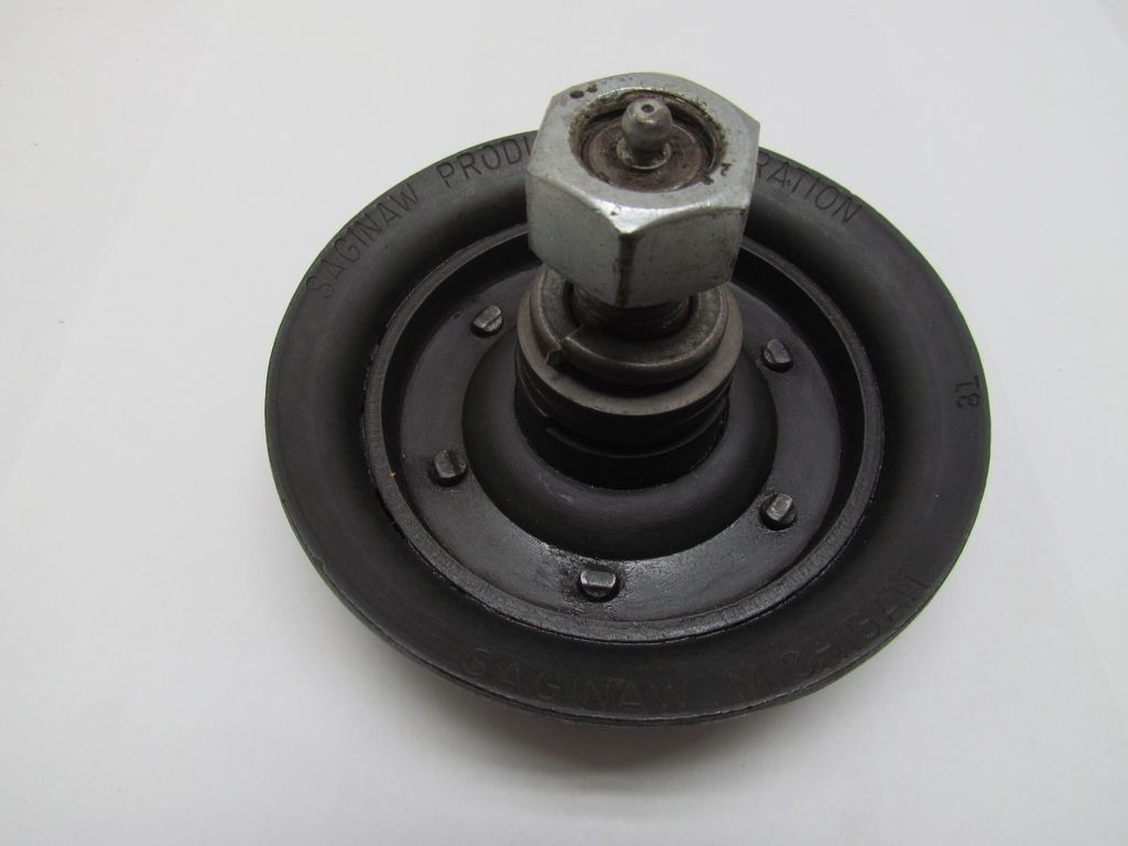 Federal Mogul 4 in dia Flanged Hoist trolley wheel 3/4" Axle ball