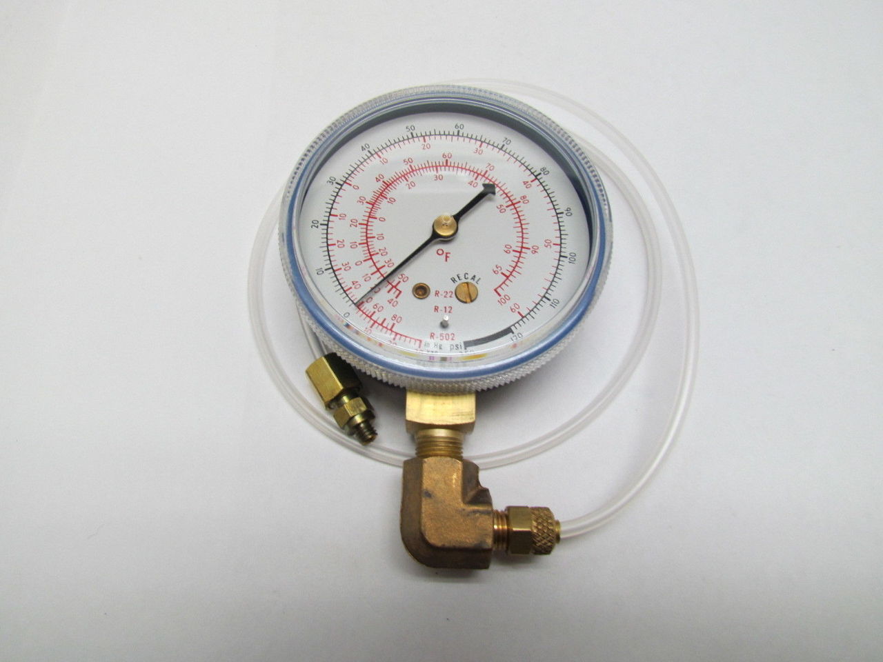 Marconi 371114 Vacuum Pressure Gauge Kit 1/4"MNPT R502 R12 R22 eBay