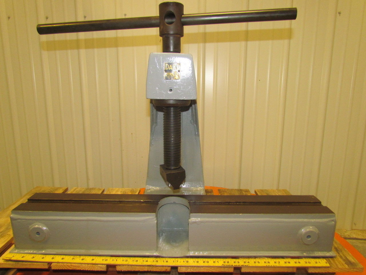Dake 36 R Bench Mounted Straightening Heavy Duty Arbor Press USA eBay