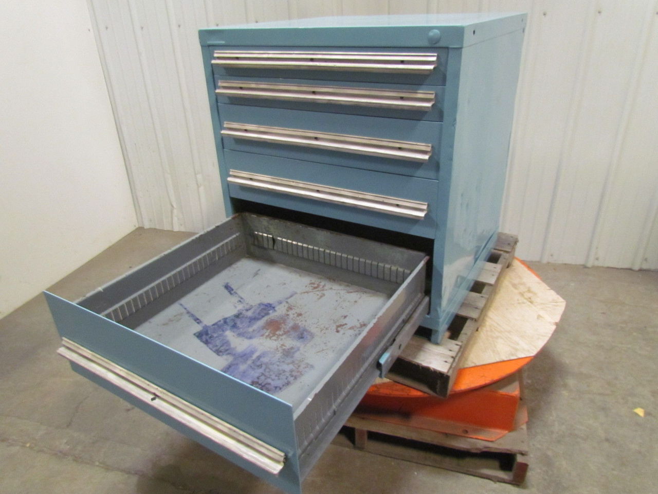 Vidmar Type 5 Drawer Industrial Tool Storage Parts Organizer