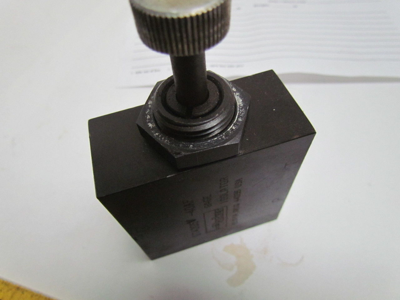 Parker GT420SV 40AF Hydraulic Gauge Isolator Valve