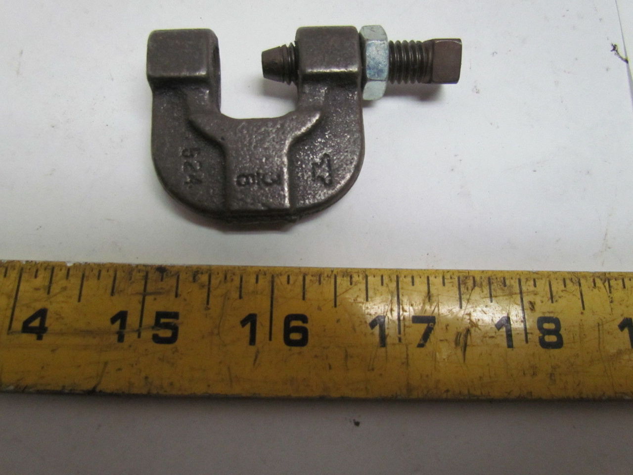 Anvil 3/8" Threaded Rod Beam Clamp Black Iron eBay