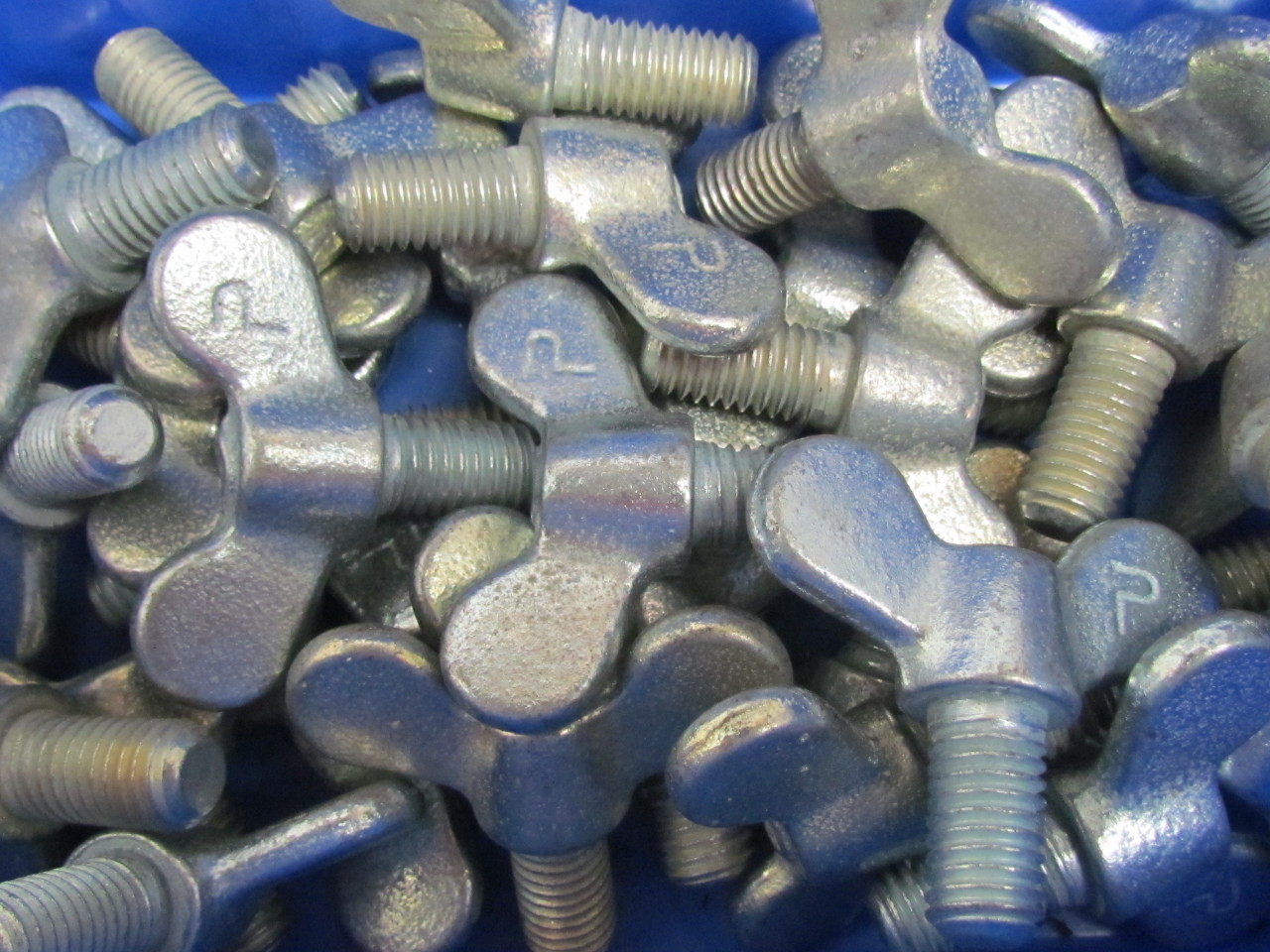 1/213X1" UNC Winged Wing Head Thumb Screw Bolt Series 607 Zinc USA Qty 124