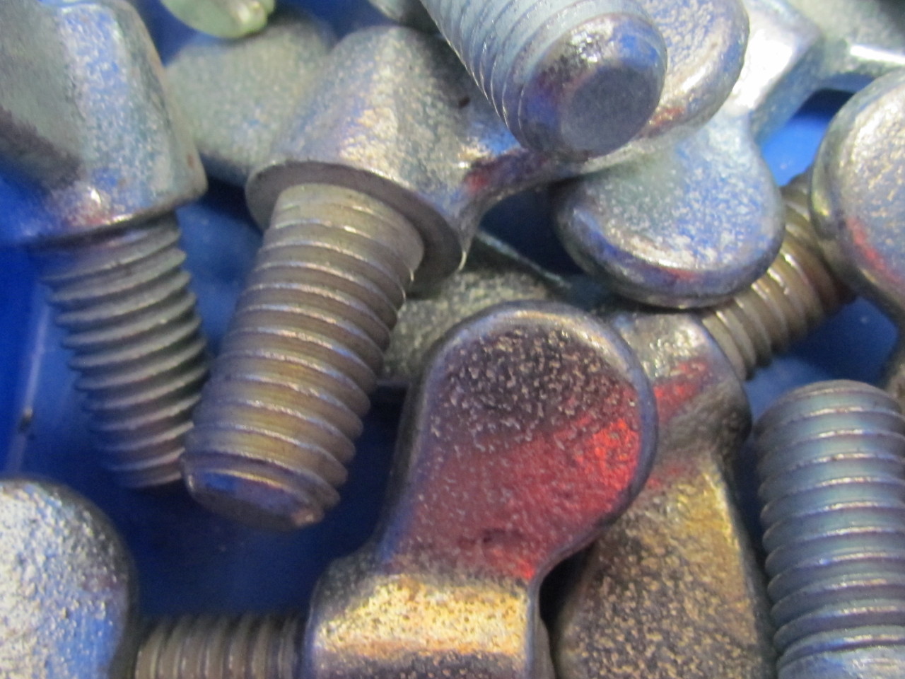 1/213X1" UNC Winged Wing Head Thumb Screw Bolt Series 607 Zinc USA Qty 300