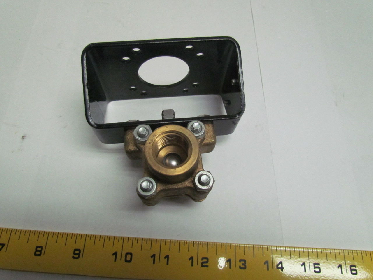 Worcester Controls R2CWP1000 MK501 1/2"npt Ball Valve Brass W/Mount Bracket eBay