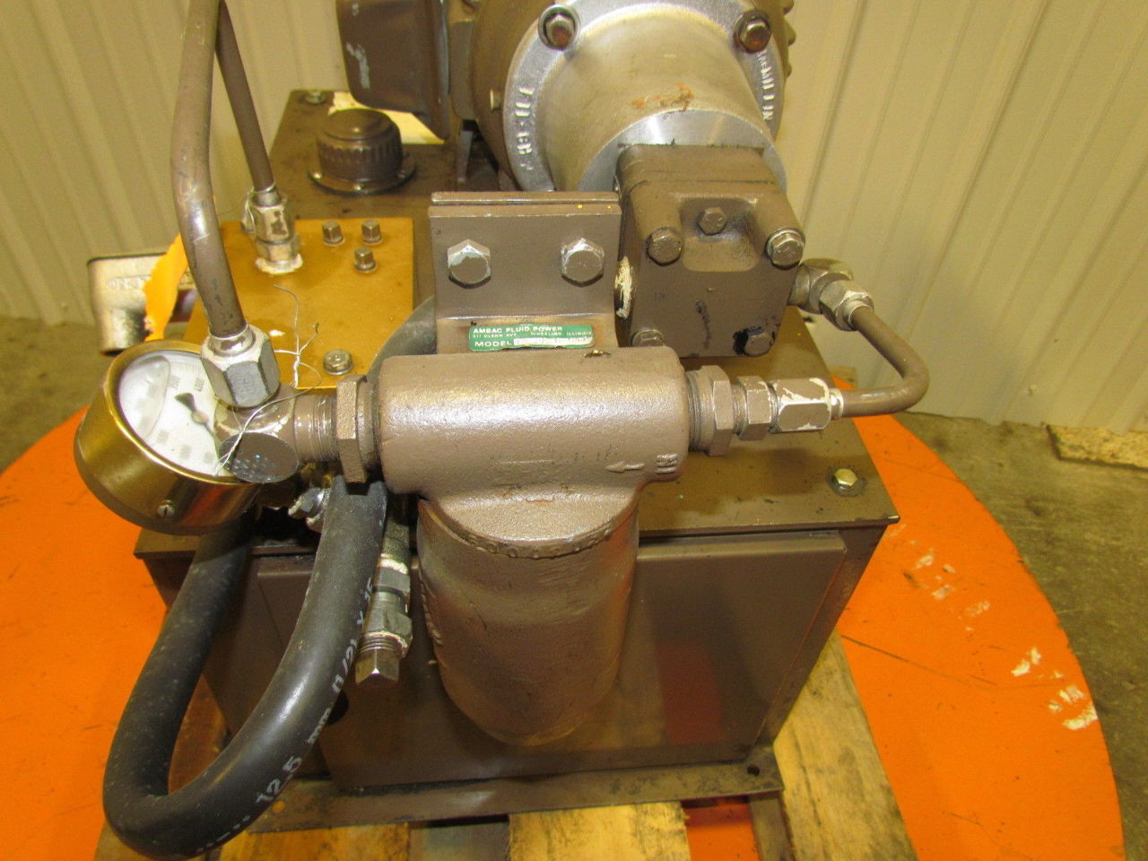 Autoquip 2HP 1.1 GPM 460V 3PH Hydraulic Power Unit 12 Gal Reservoir