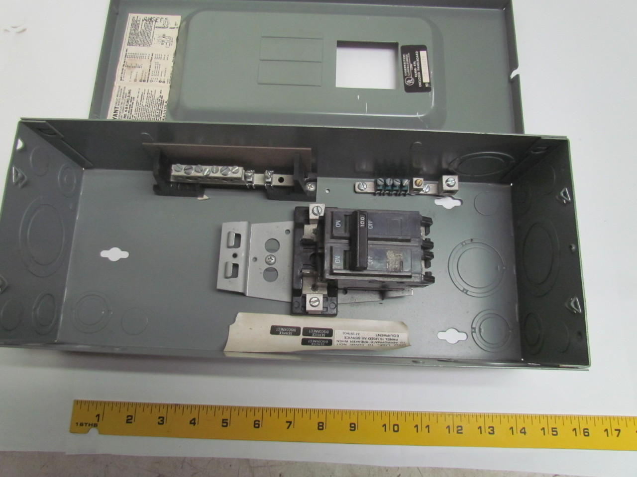 Westinghouse 48 FLNG, SLNG ClassCTL Enclosed Panelboard 1 PH 125 Amp eBay