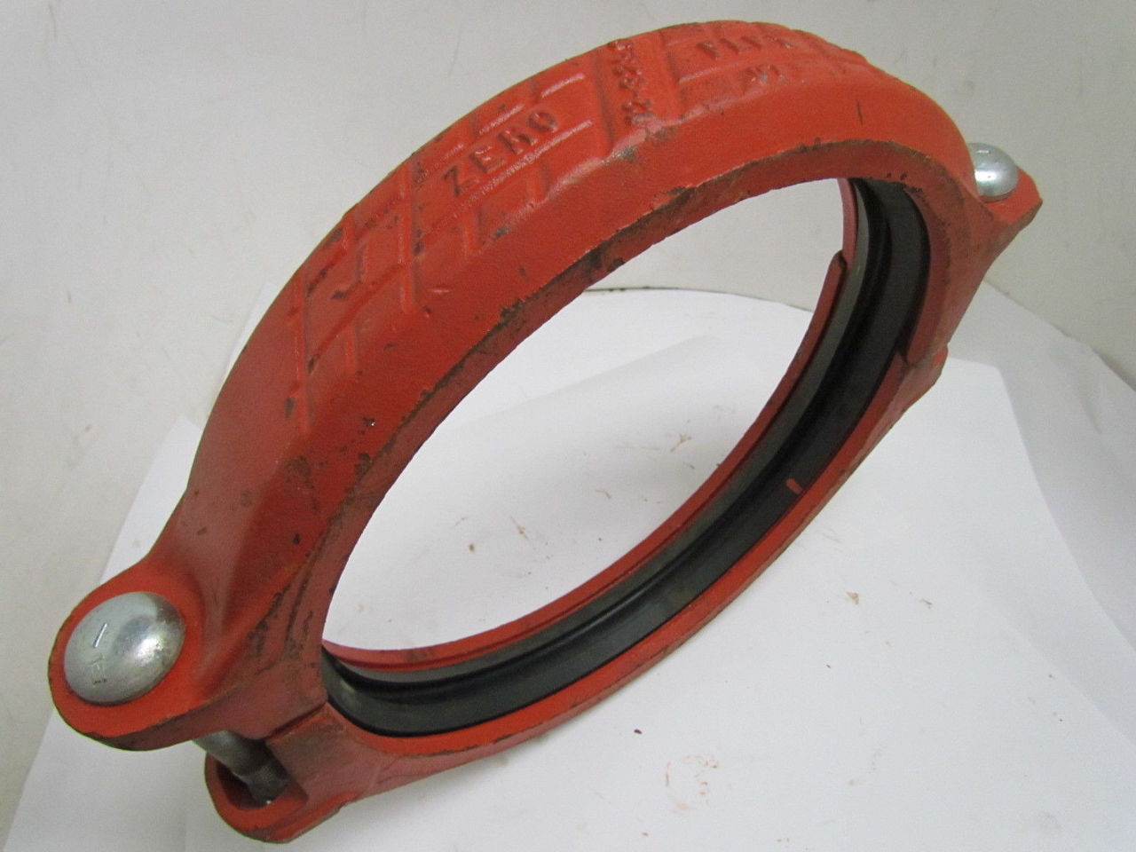 Victaulic 12" Zero Flex Rigid Coupling Style O7 W/Gasket Used