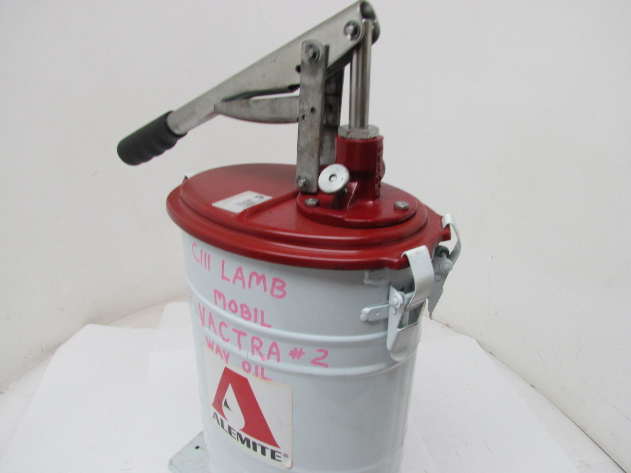 Alemite 71814 High Volume Oil Grease Manual Bucket Pump 500 PSI eBay