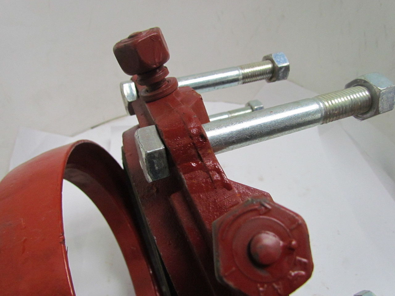 EBAA Iron 8" Restrained Flange Adapter Ductile, PVC Series 2108 RR