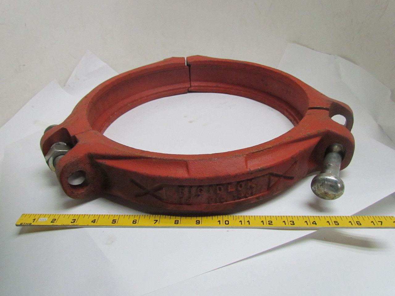 Gruvlok Fig 7401 14" Rigidlok Coupling Clamp W/Out Gasket 3 pcs eBay