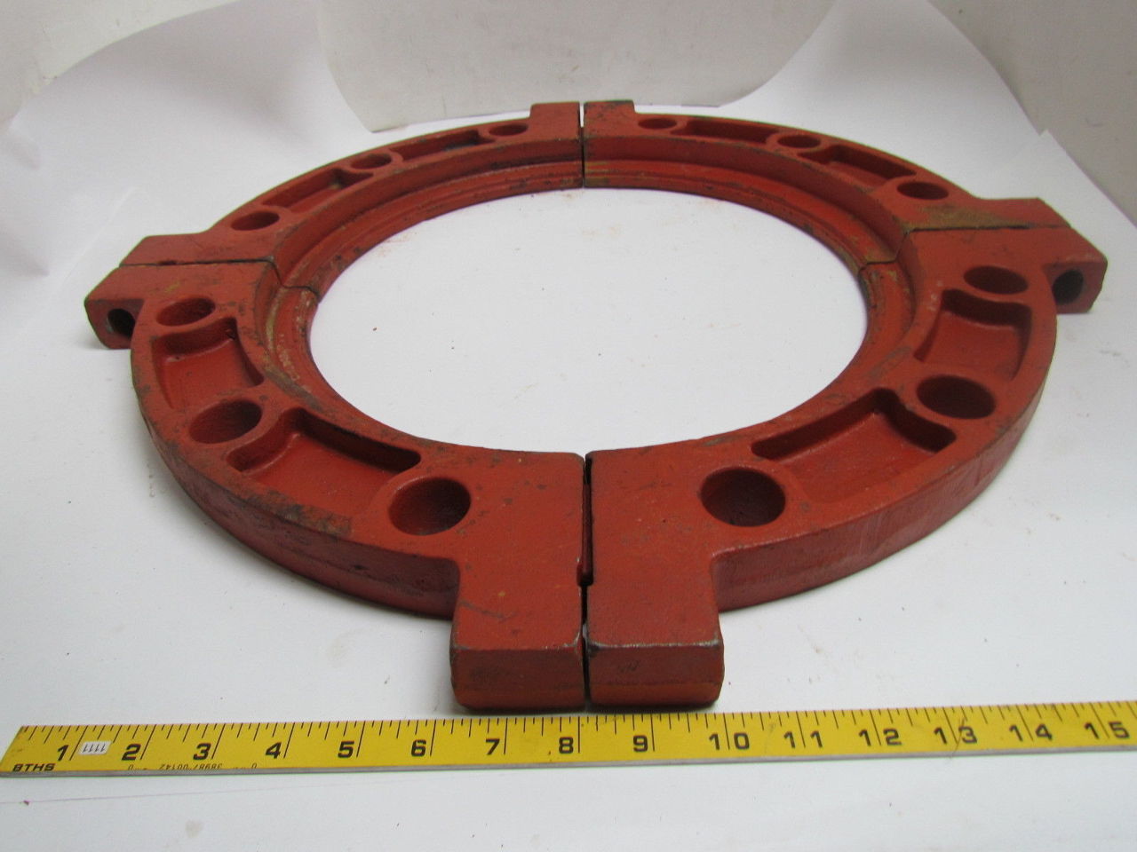 Gruvlok Fig7012 14" Grooved Flange Adapter 1" Bolt 4pcs No Hardware